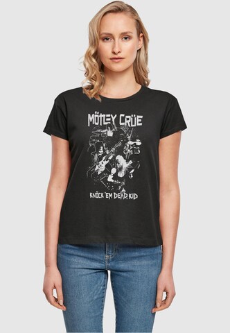 Maglietta 'Motley Crue - Knock Em Dead' di Merchcode in nero: frontale