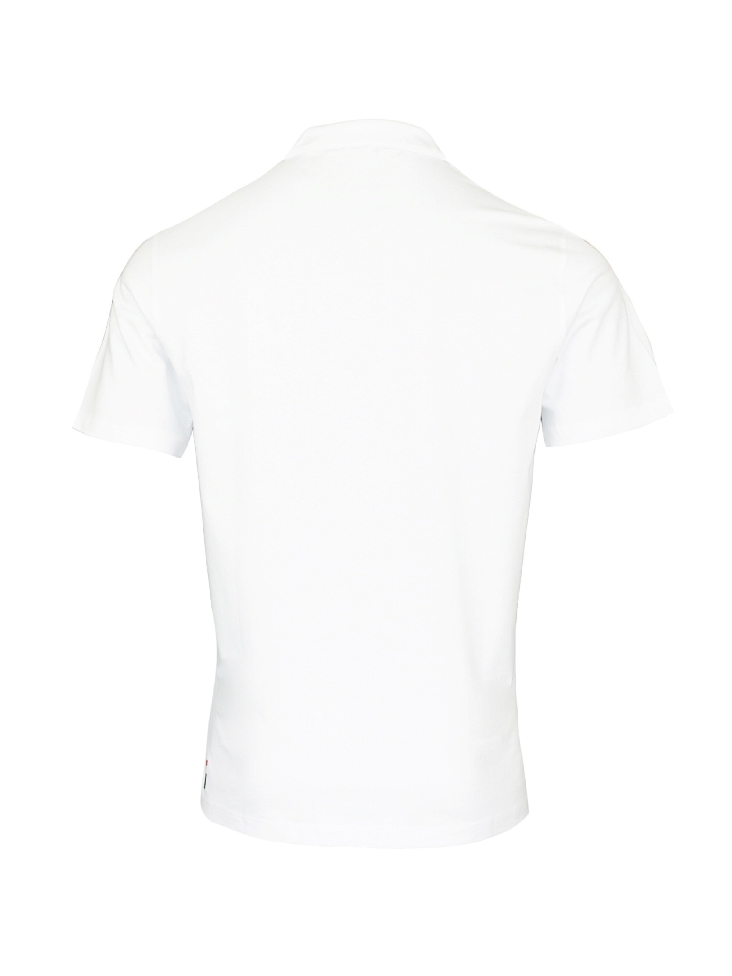 U.S. POLO ASSN. Shirt 'Knopflos' in Wit