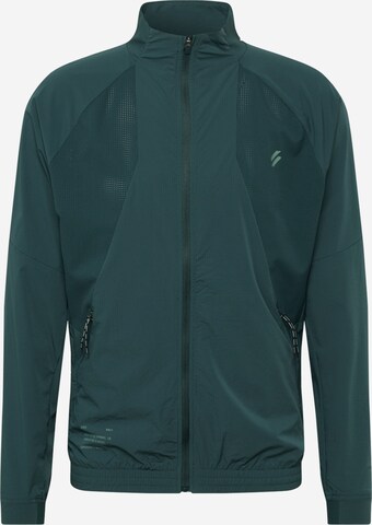 Superdry - Chaqueta de chándal en verde: frente