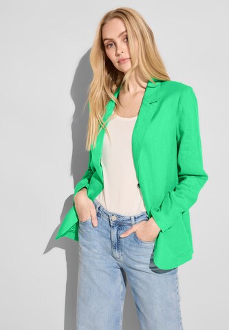 STREET ONE Blazer in Green: front