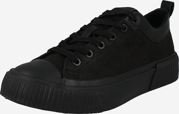 Sneaker low de la BULLBOXER pe negru: față