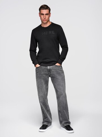 Ombre Sweatshirt 'B1711' in Black