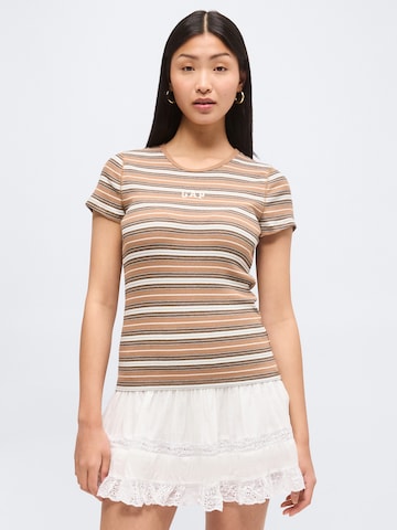 GAP T-Shirt in Braun: Vorderseite