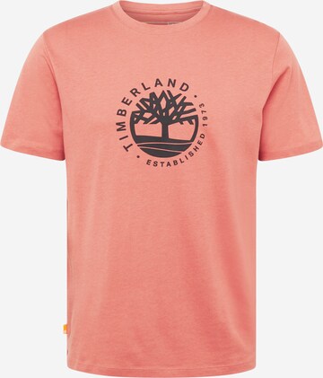 TIMBERLAND T-Shirt in Orange: predná strana