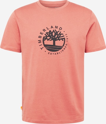 TIMBERLAND - Camisa em laranja: frente