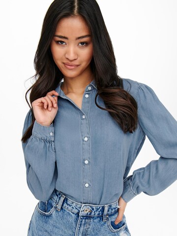 ONLY Blouse 'Billie' in Blauw