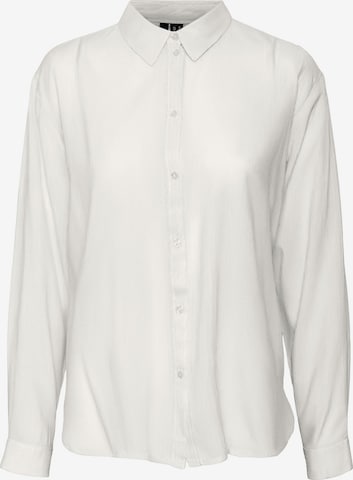 Camicia da donna 'Bumpy' di VERO MODA in bianco: frontale