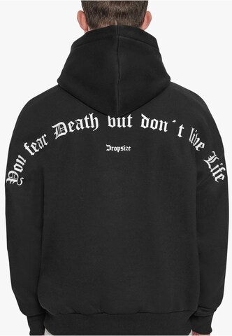 Dropsize Свитшот 'Fear Death' в Черный