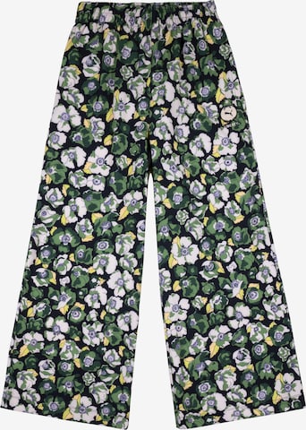 PUMAWide Leg/ Široke nogavice Hlače - crna boja: prednji dio