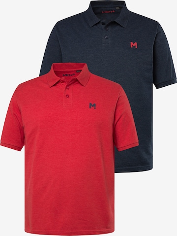 T-Shirt Men Plus en rouge : devant