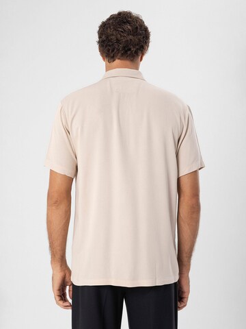 Regular fit Camicia ' Collar' di Antioch in beige