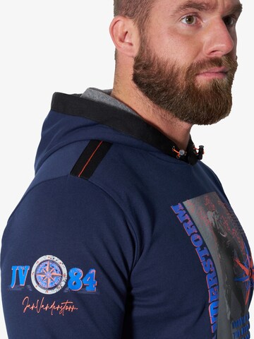 Jan Vanderstorm Sweatshirt 'Finngard' in Blue