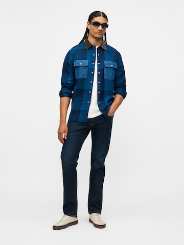 REPLAY Regular fit Πουκάμισο σε μπλε