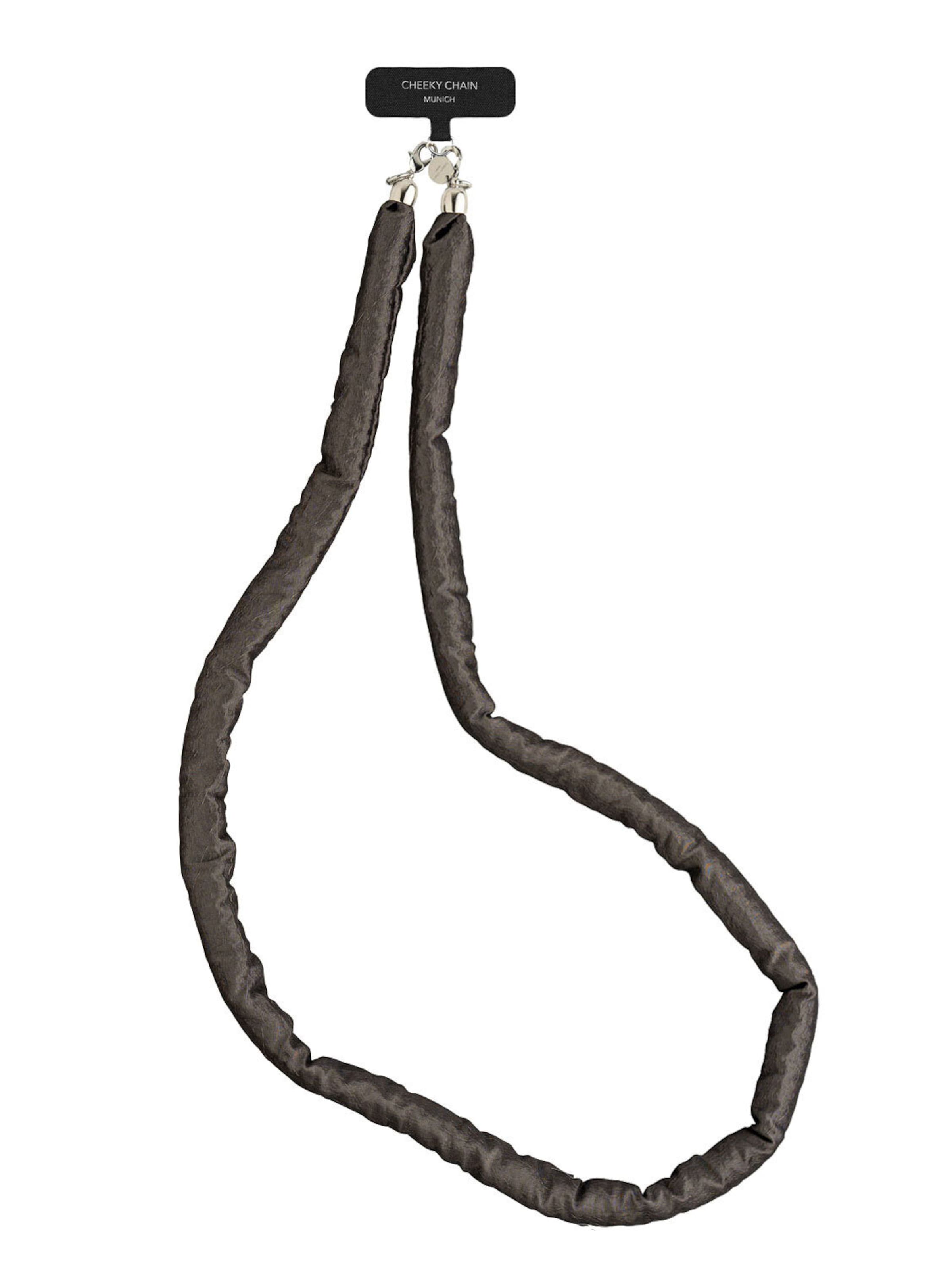 Cheeky Chain Munich Smartphonehoesje 'Toni' in Grijs: voorkant