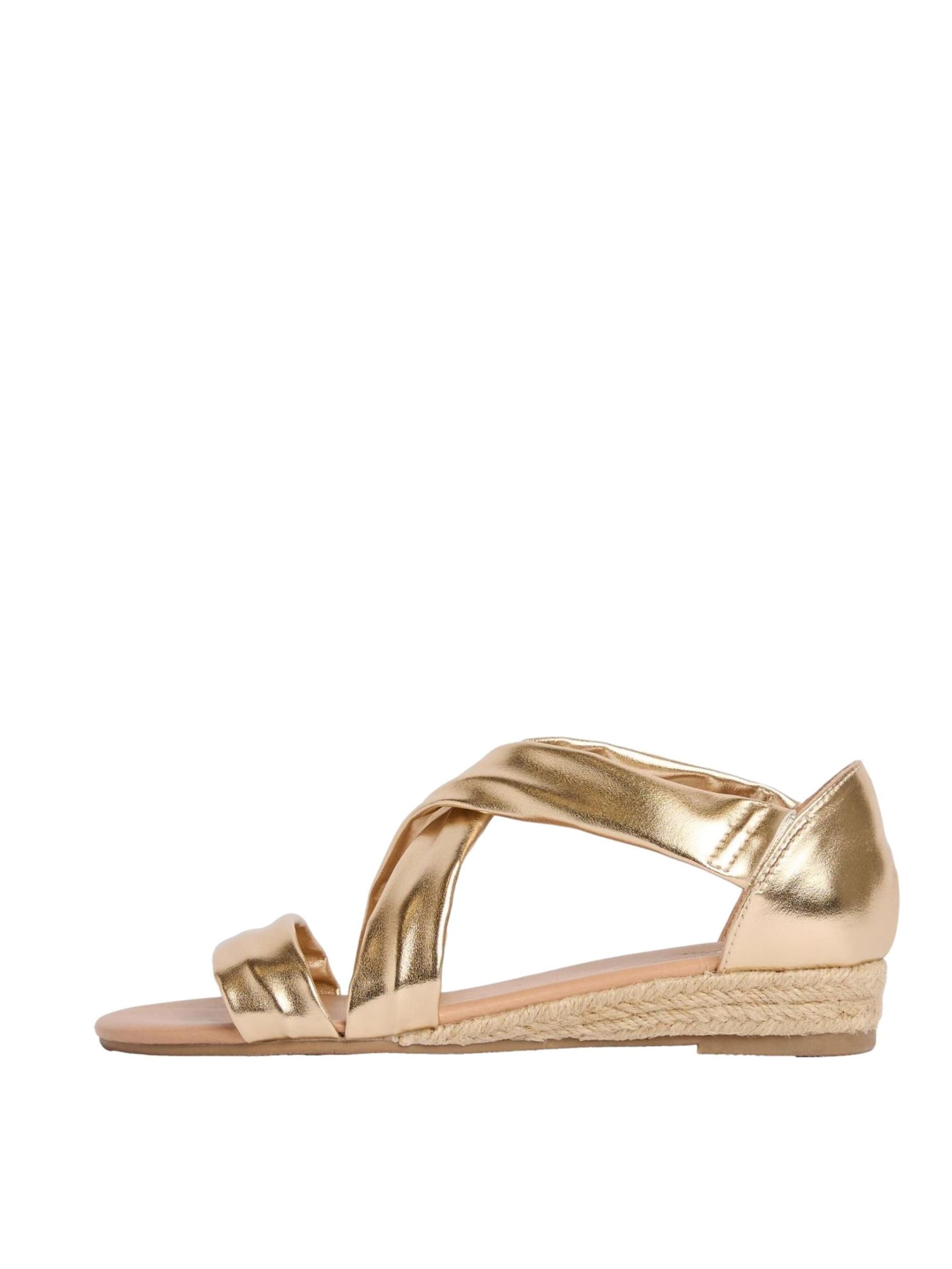 Sandales Friends Like These en or : devant