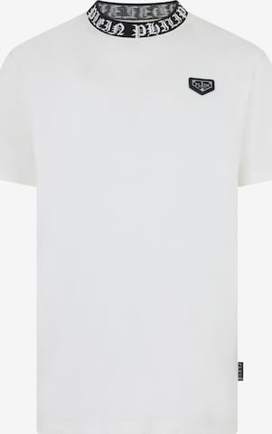 Maglietta di Philipp Plein in bianco: frontale