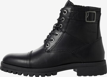 Bottines à lacets 'ELTON' JACK & JONES en noir : devant