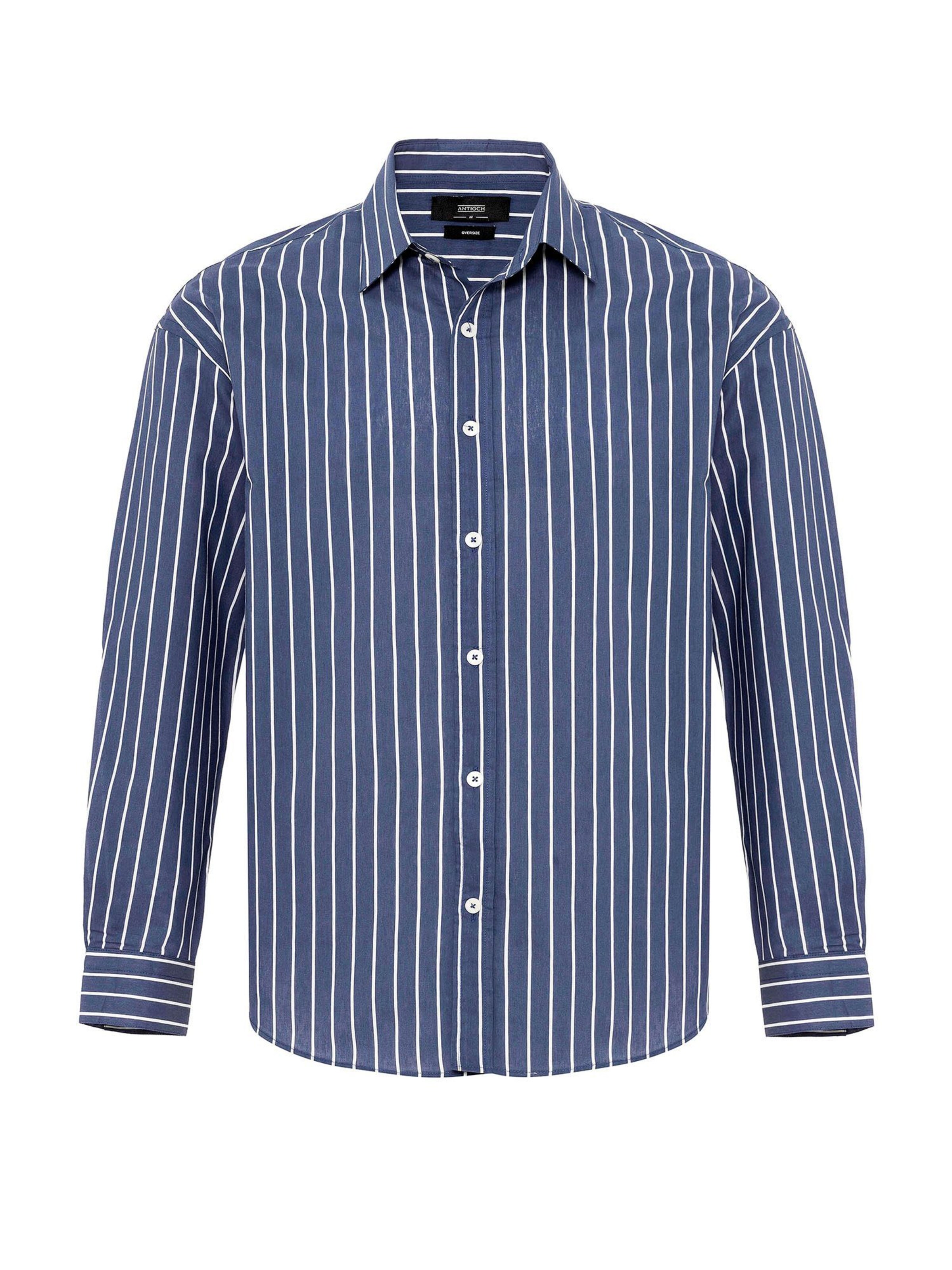 Camicia di Antioch in blu: frontale