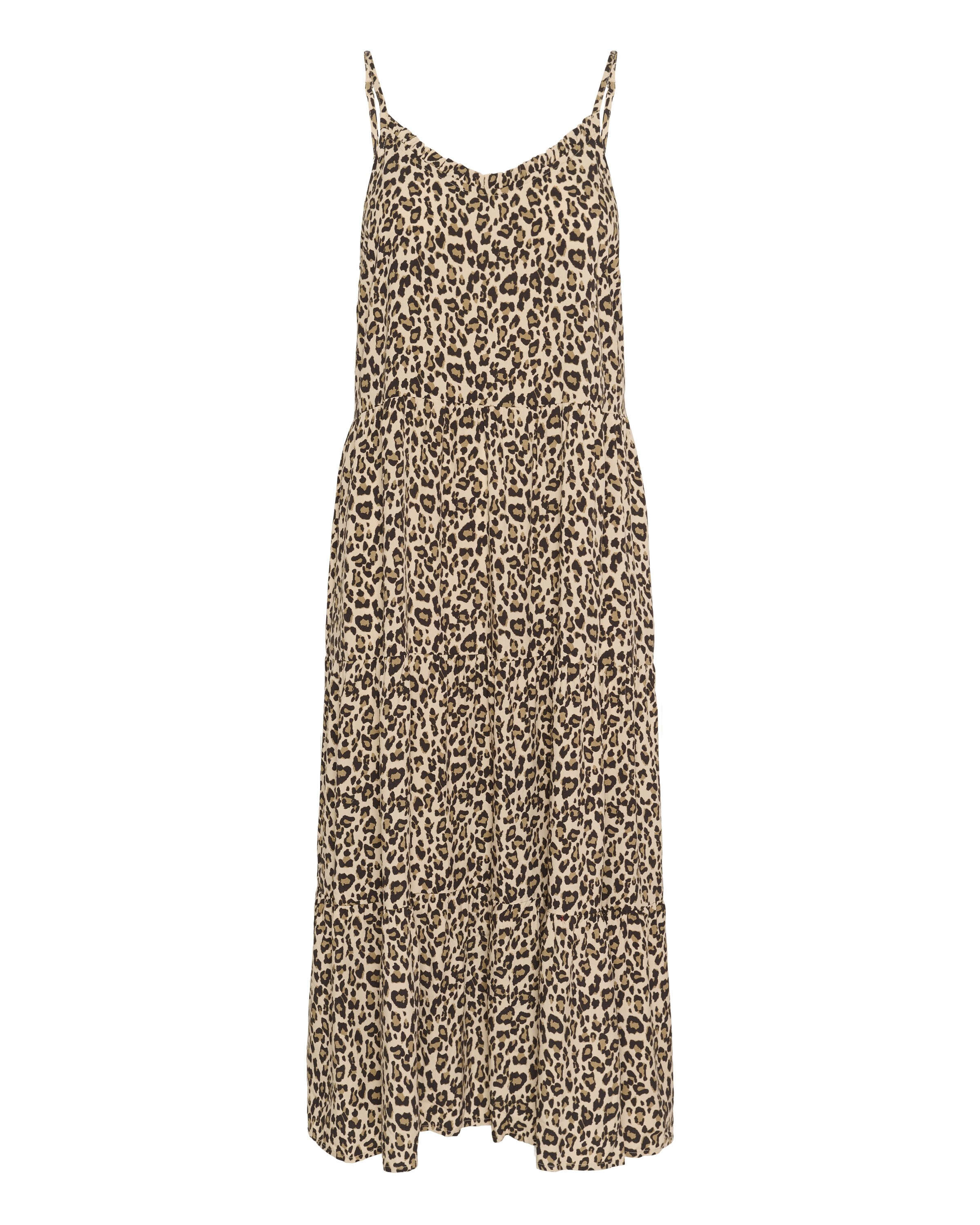 SAINT TROPEZ Kleid 'Eda' in Beige: Vorderseite