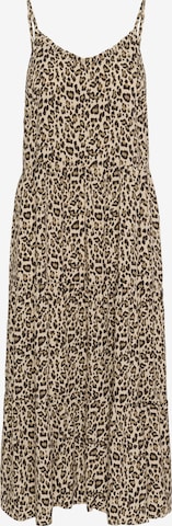 SAINT TROPEZ Kleid 'Eda' in Beige: Vorderseite