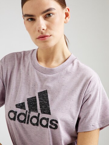 ADIDAS PERFORMANCE Functioneel shirt 'Future Icons Winners 3.0' in Lila