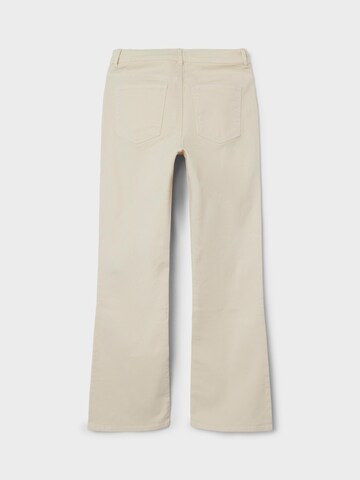 LMTD Wide leg Jeans 'Tazza' in Beige