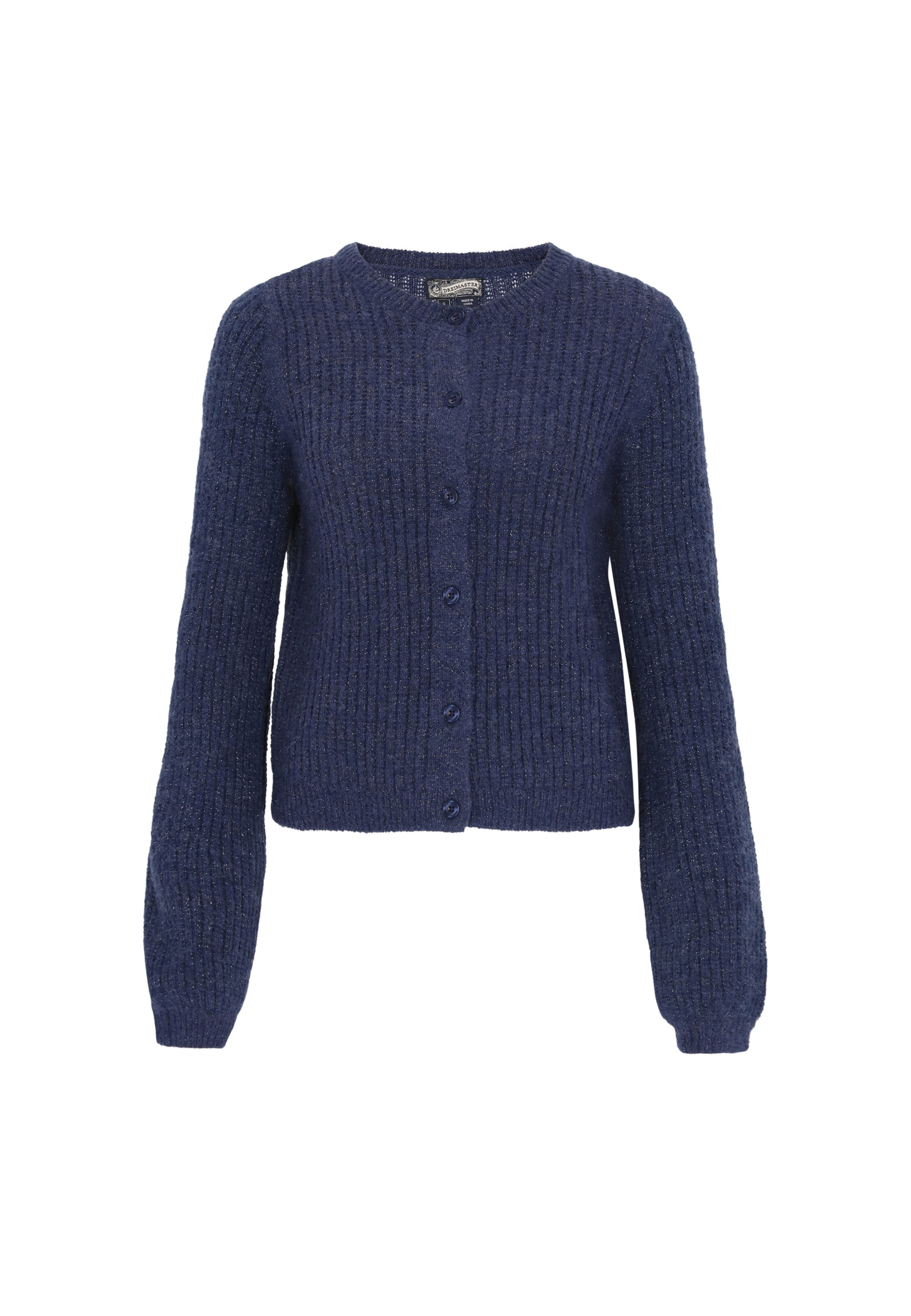 Cardigan DreiMaster Vintage en bleu : devant