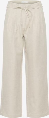 Regular Pantalon 'Via' KAREN BY SIMONSEN en beige : devant