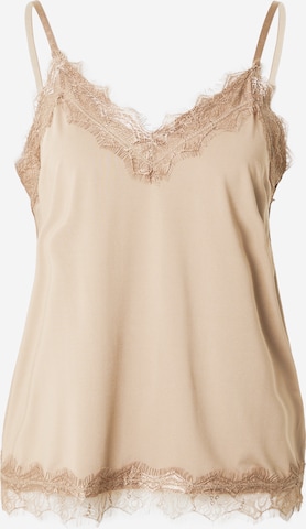 Freequent Top 'BICCO' in Beige: voorkant