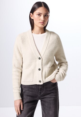 Street One Studio Strickjacke in Beige: Vorderseite