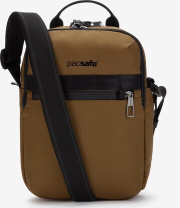 Pacsafe Crossbody Bag 'Metrosafe X' in Brown: front