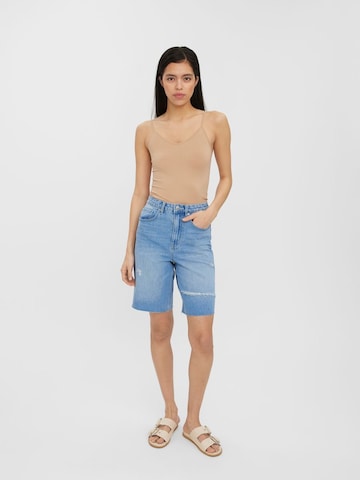 Regular Jeans 'Rebecca' de la VERO MODA pe albastru