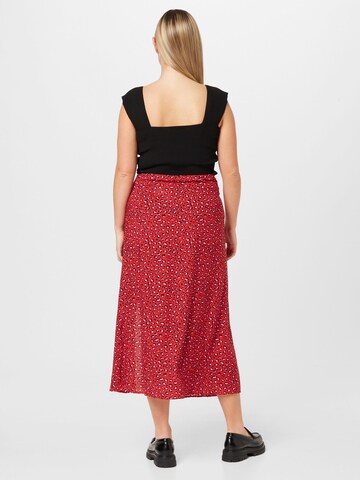 Trendyol Curve Skirt in Red