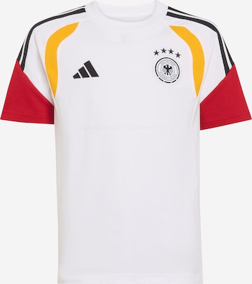 ADIDAS PERFORMANCE - Camiseta funcional 'DFB' en blanco: frente