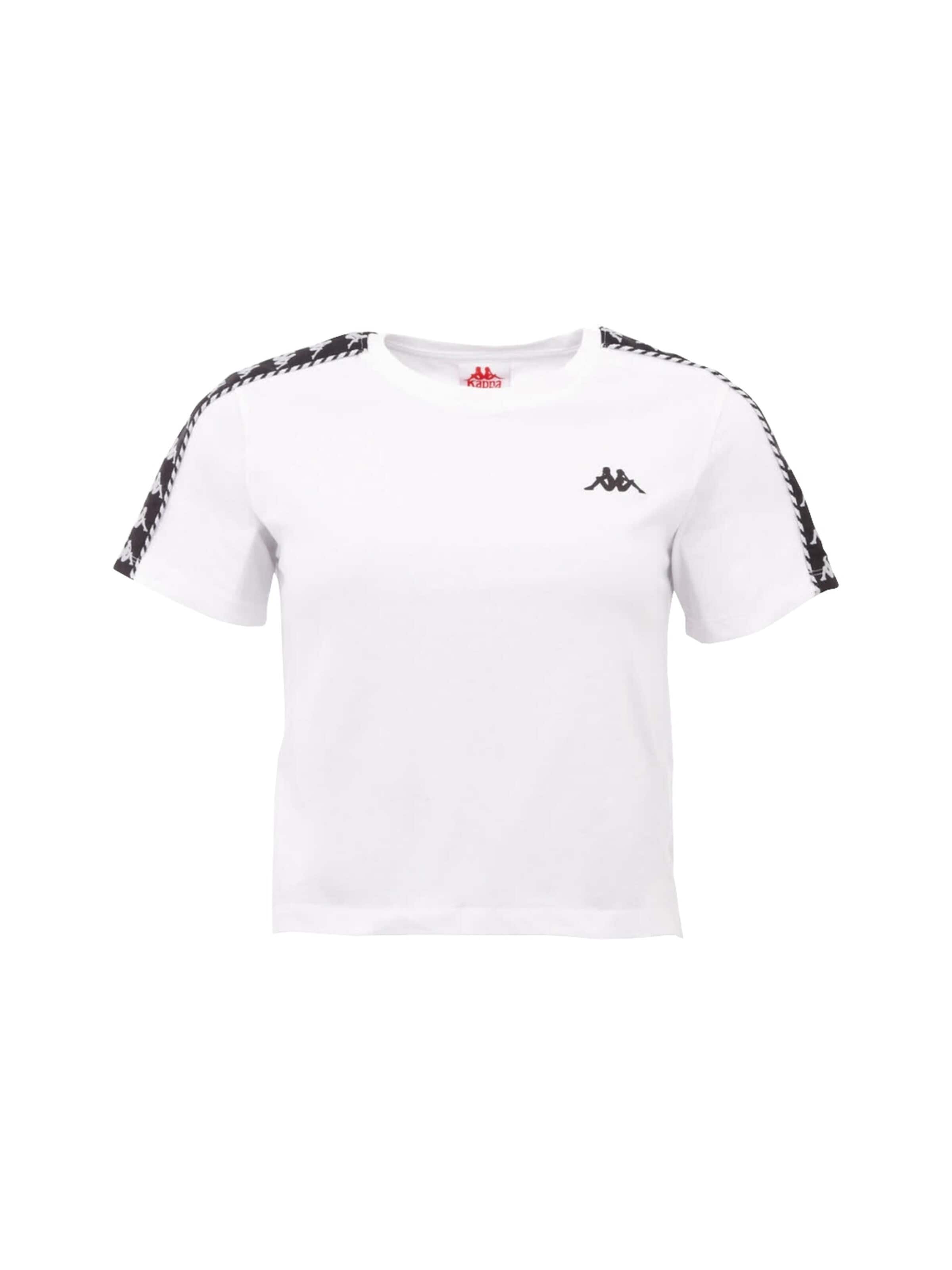 KAPPA Shirt 'Kappa Inula T-Shirt' in White: front