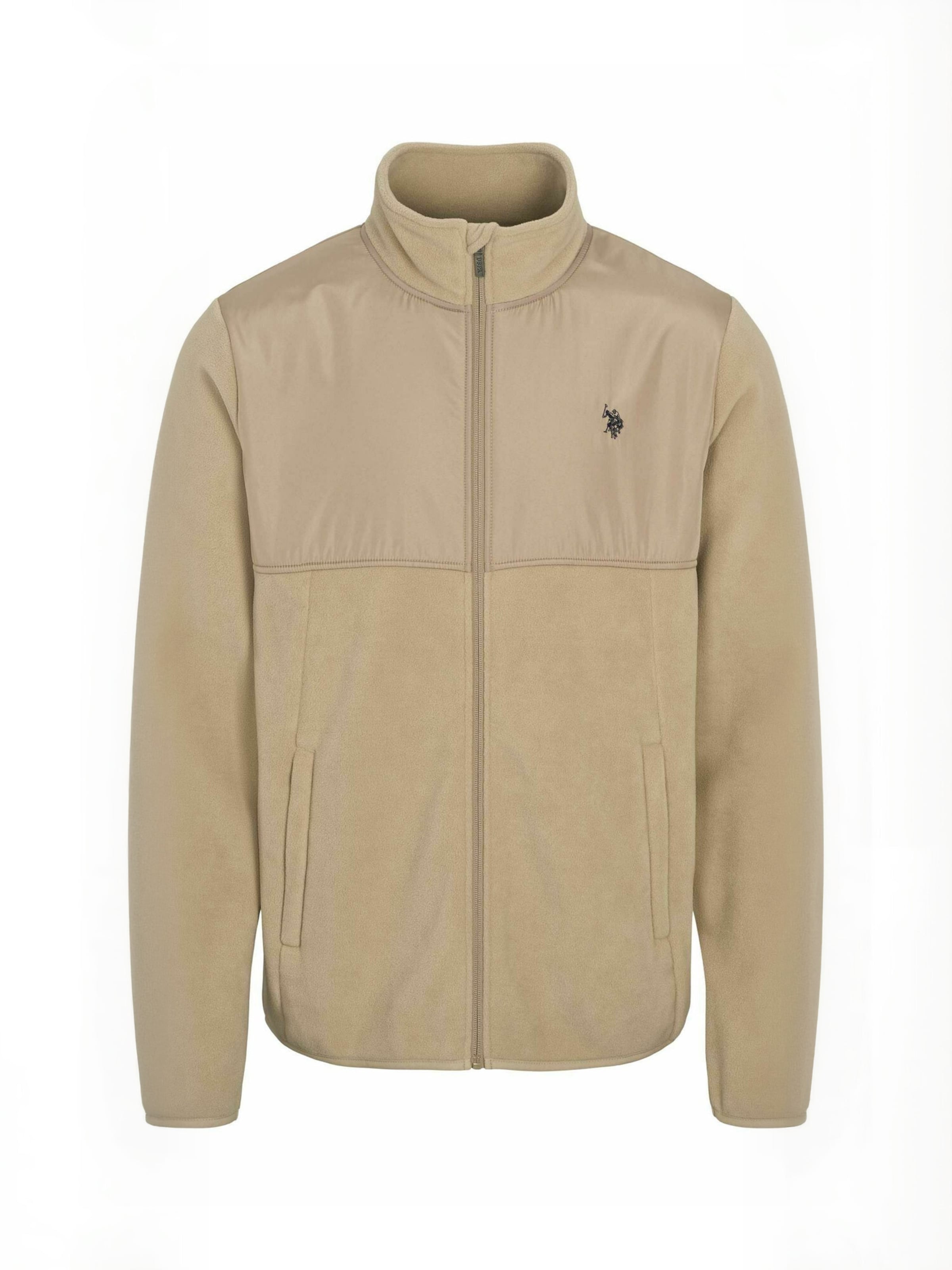 U.S. POLO ASSN. Tussenjas ' UMVitus ' in Beige: voorkant
