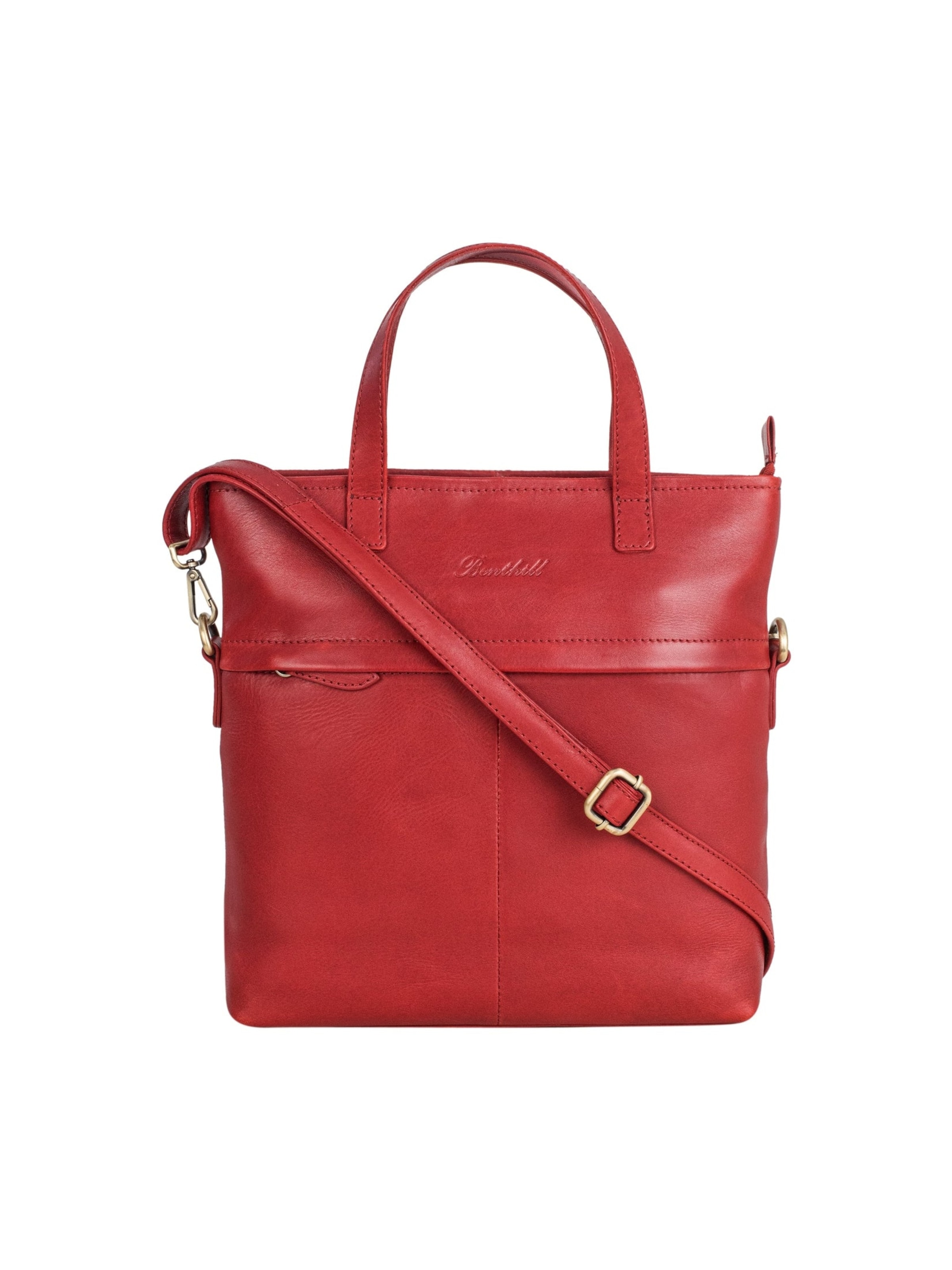 Benthill Shopper in Red: front