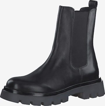 s.Oliver Chelsea boots in Black: front