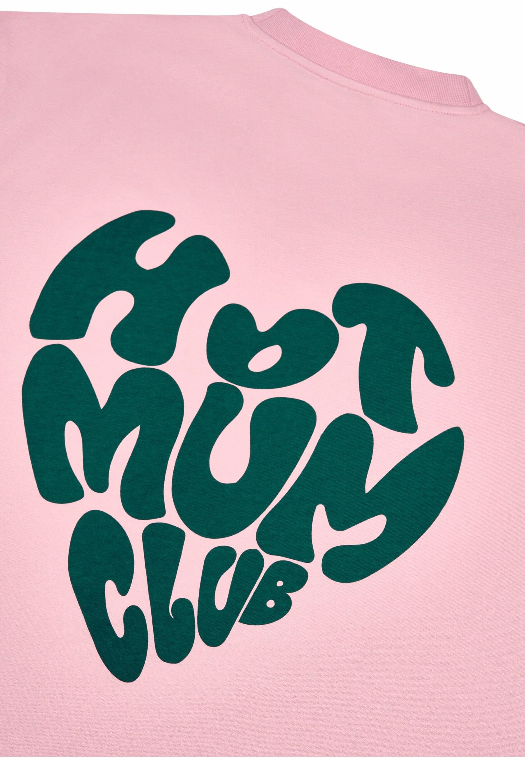 OH APRIL Tričko 'Hot Mum' – pink