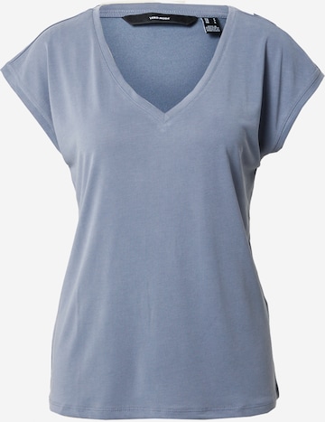 T-shirt 'VMFilli' VERO MODA en bleu : devant