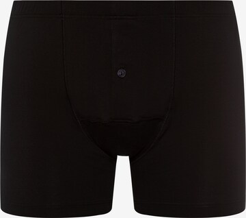 Hanro Boxer shorts 'Cotton Sensation' in Black: front