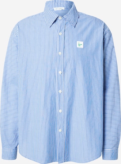 Marškiniai 'ZATYBAY' iš AMERICAN VINTAGE, spalva – šviesiai mėlyna / balta, Prekių apžvalga