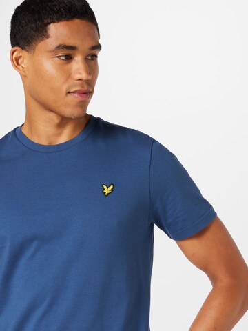 Tricou de la Lyle & Scott pe albastru