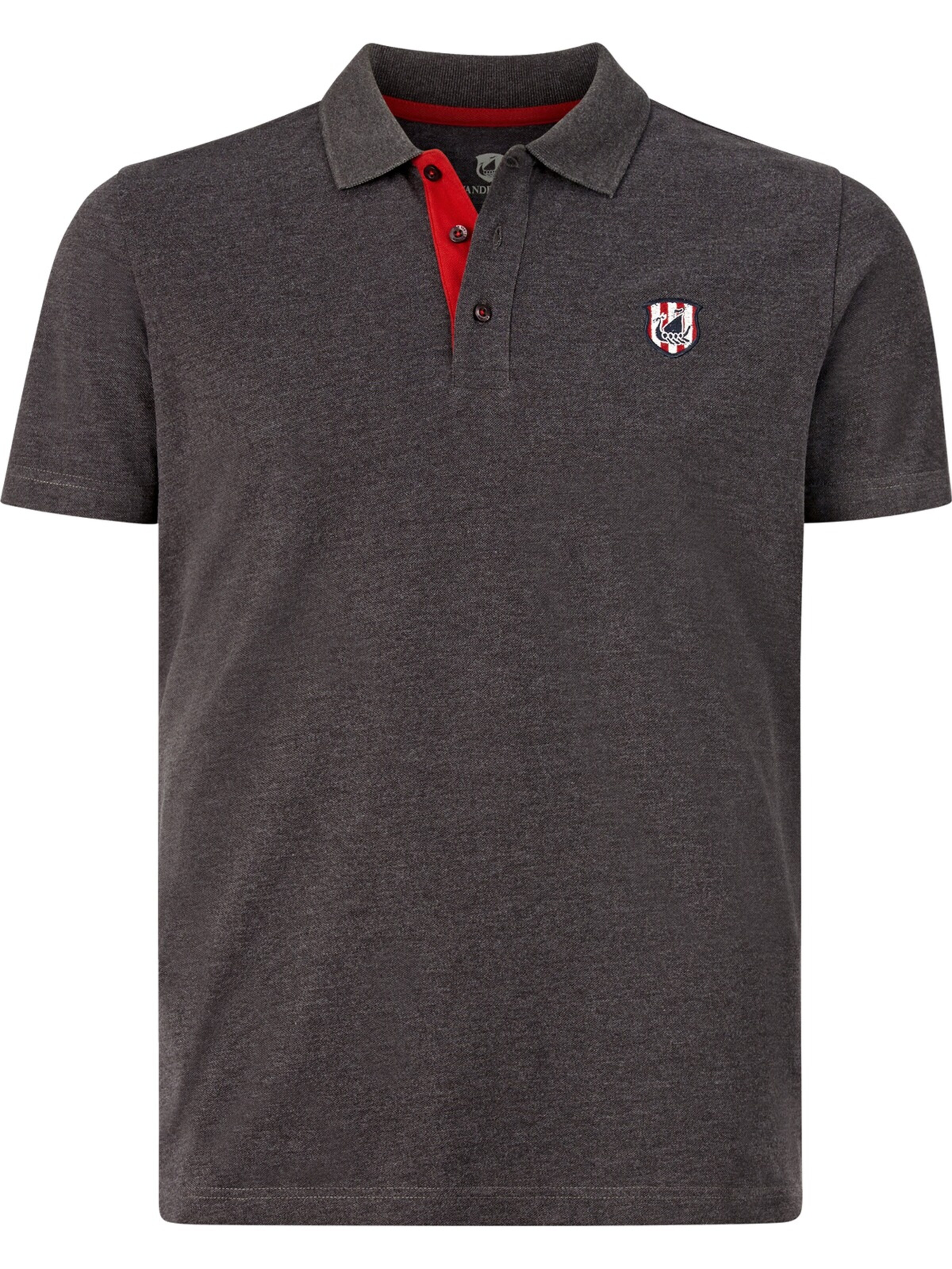Jan Vanderstorm Shirt ' Nisse ' in Grey: front