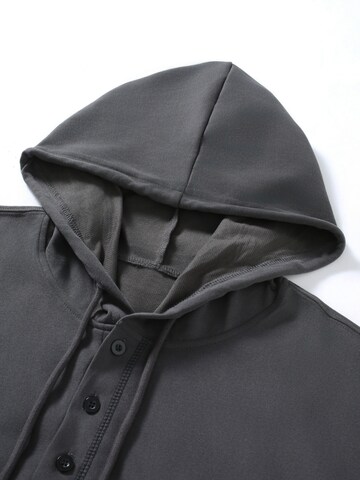 YOUTHUP Athletic Sweatshirt in Grey