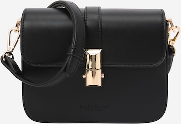 Borsa a tracolla 'Lilla Ro' di Seidenfelt Manufaktur in nero: frontale
