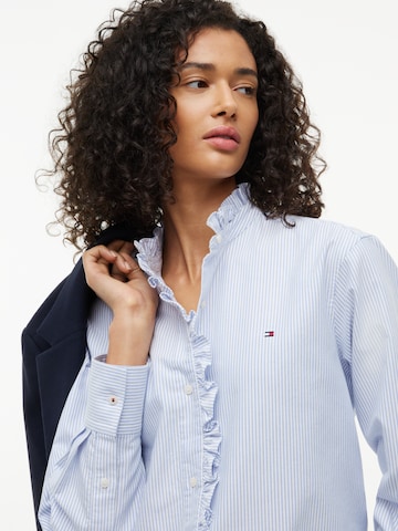 TOMMY HILFIGER Bluse i blå
