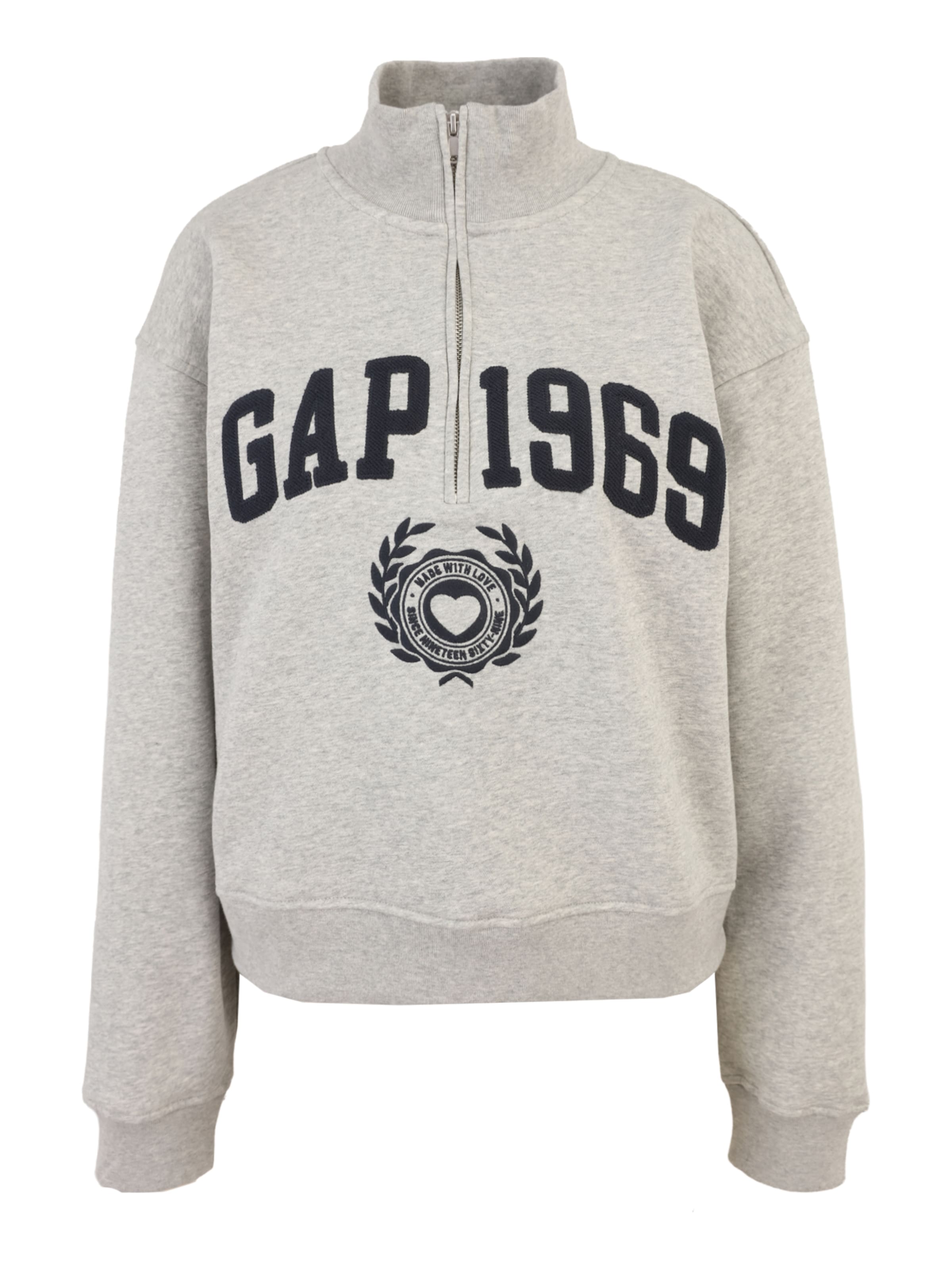 Gap Tall Свитшот в Серый: спереди