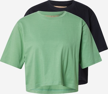 Denim Project Shirt 'Lea' in Groen: voorkant