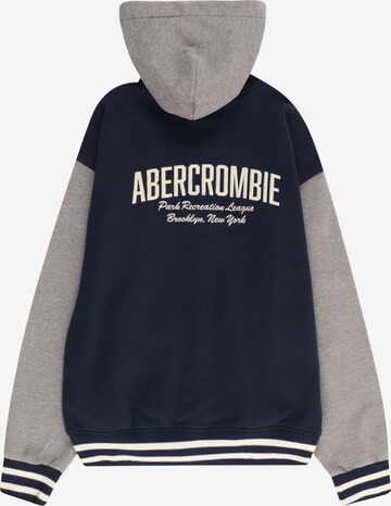 Abercrombie & Fitch Zip-Up Hoodie in Blue
